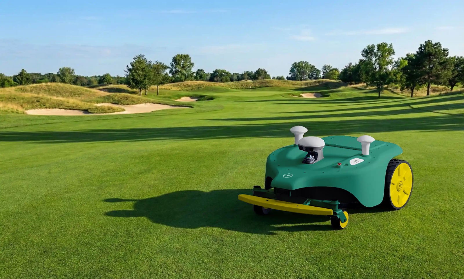 Moxy 730 sur un parcours de golf